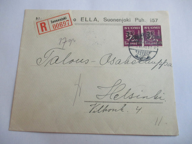 1943 Suonenjoki  R liikekuori