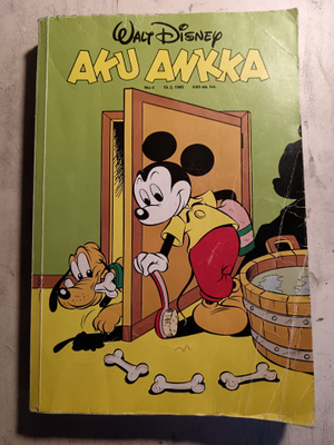 1986 Aku Ankka 1/4 vuosikirja no1-13