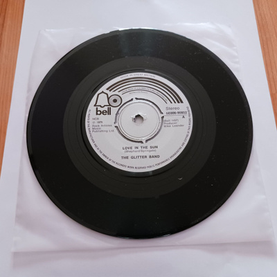 Glitter Band – Love In The Sun 7" orig Fin 1975 uusi mint!
