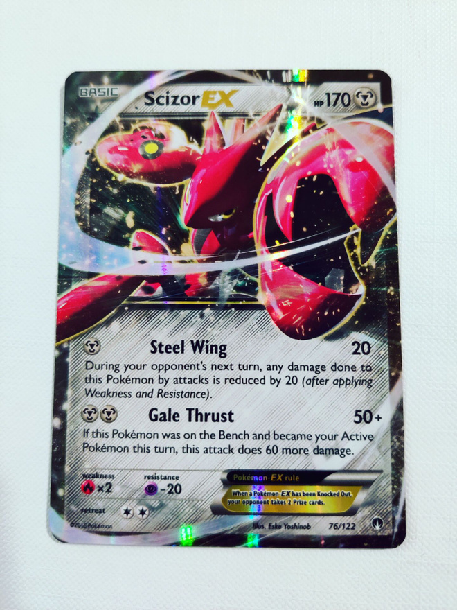Scizor EX - 76/122 - Pokemon Breakpoint XY Ultra Rare