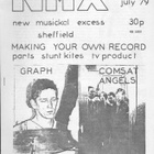 NMX #6 (1979) Sheffield COMSAT ANGELS Stunt Kites GRAPH punk - pikkukuva 1
