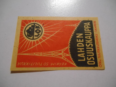 TT Etiketti LOK Lahden Osuuskauppa