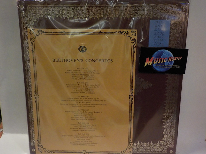 LUDWIG VAN BEETHOVEN - CONCERTOS M-/M- 6LP BOX
