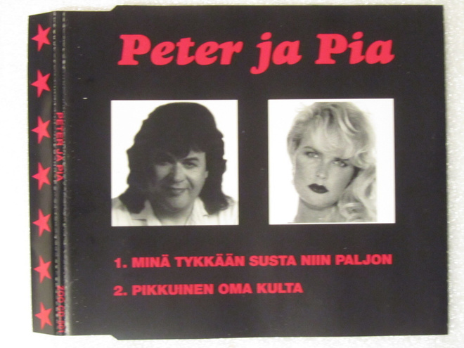 Peter Ja Pia • Minä Tykkään Susta Niin Paljon CD Maxi-Single