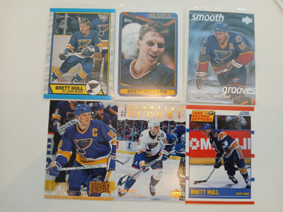 Brett Hull x 12kpl (Blues+Dallas)