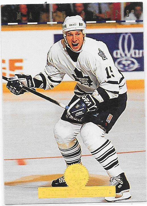 1994-95 LEAF #254 Dmitri Mironov Toronto Maple Leafs