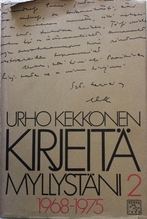 URHO KEKKONEN: KIRJEITÄ MYLLYSTÄNI
