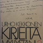 URHO KEKKONEN: KIRJEITÄ MYLLYSTÄNI - pikkukuva 1