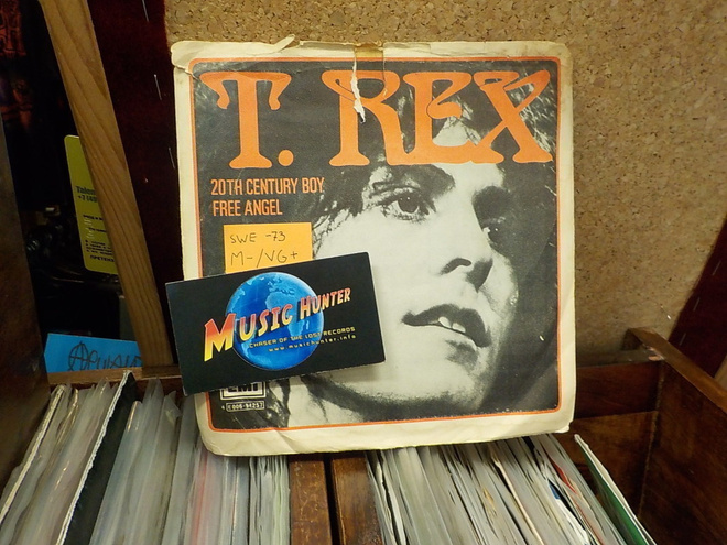T. REX - 20TH CENTURY BOY / FREE ANGEL M-/VG+ 7"