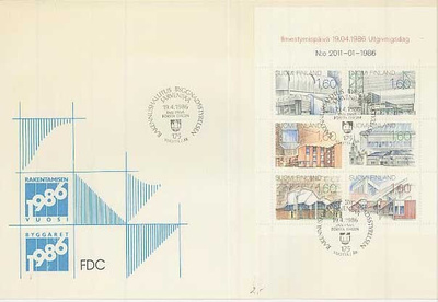 1986 arkkitehtuuri vihko FDC