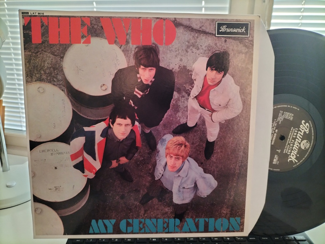 THE WHO, My generation, LP US  20?? (MONO) UPEA KUNTO !!