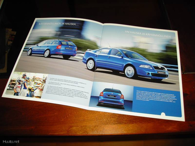 Skoda Octavia RS esite 11/2005