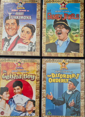 JERRY LEWIS 4 KPL  -DVD