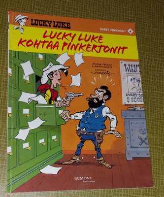 Lucky Luke - Lucky Luke kohtaa Pinkertonit (Egmont, 2011)