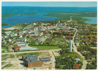 Kuusamo ilmakuva 1980