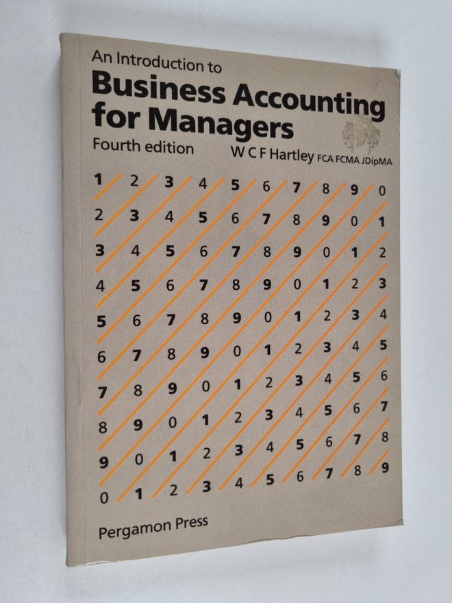 W. C. F. Hartley : An introduction to business accounting...