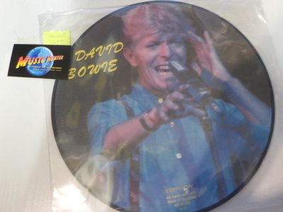 DAVID BOWIE - INTERVIEW HAASTATTELULEVY VG++ LP