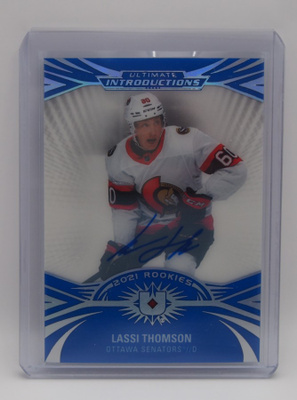 2021-22 Ultimate introductions Autographs Lassi Thomson