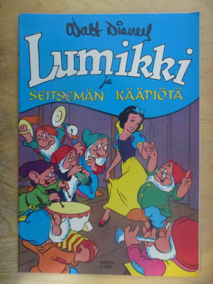 LUMIKKI JA SEITSEMÄN KÄÄPIÖTÄ 1973 - Aku Ankan erikoisnumero