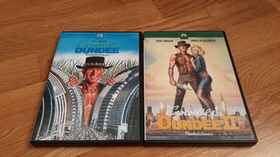Krokotiilimies 1 & 2 DVD Suomijulkaisut