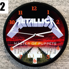 METALLICA Seinäkello 3 eri mallia - pikkukuva 2