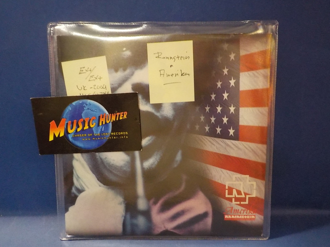 RAMMSTEIN - AMERIKA EX+/EX+ UK 2004 7" SINGLE