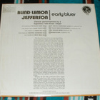 BLIND LEMON JEFFERSON ~ Early Blues ~ LP - pikkukuva 2
