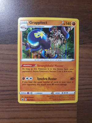 Pokemon Grapploct 092/198 Holo Rare