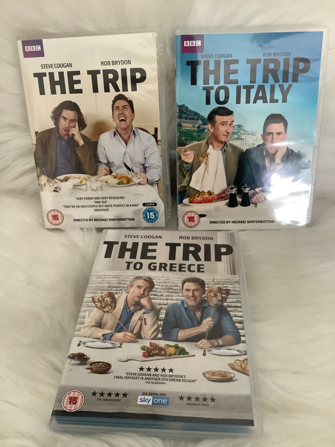 3 X THE TRIP (THE TRIP,-TO ITALY,-TO GREECE (STEVE COOCAN...