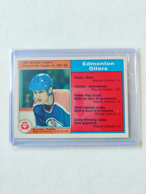 82-83 Opc - Wayne Gretzky