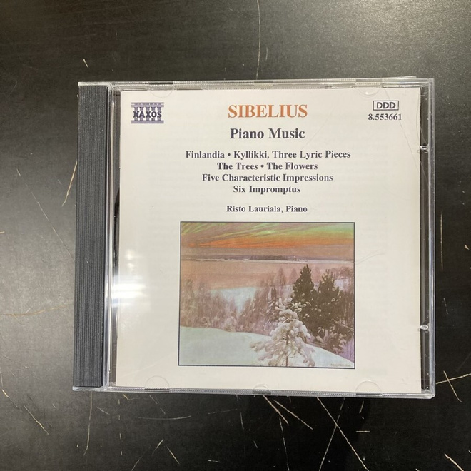 Risto Laurila - Sibelius: Piano Music CD