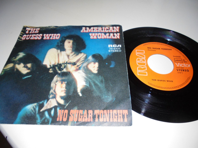 7" Guess Who- American Woman / No Sugar Tonight