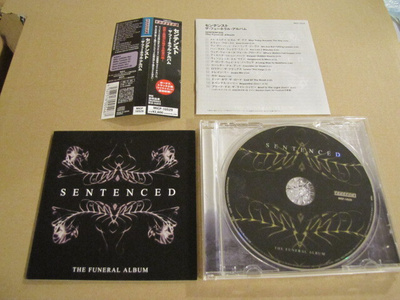 Sentenced The Funeral Album cd japani 2005 obi liite bonuksi