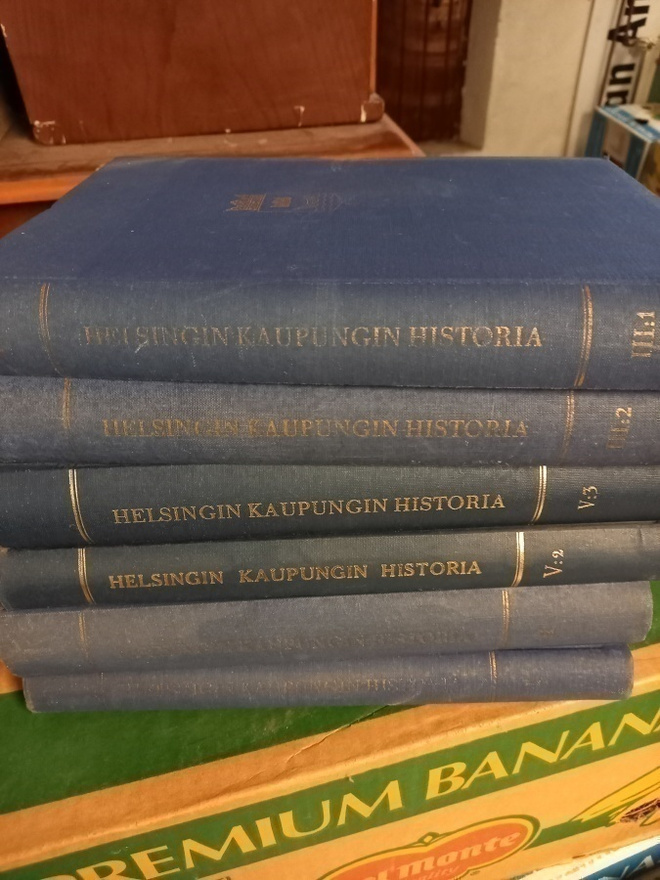 helsingin kaupungin historia 6 kirjaa