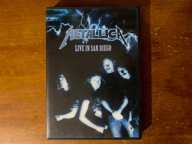 Metallica Live in San Diego DVD
