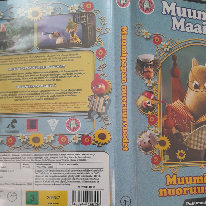 Muumien maailma dvd
