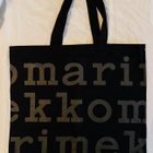 Marimekko logokassi, musta, uusi - pikkukuva 2