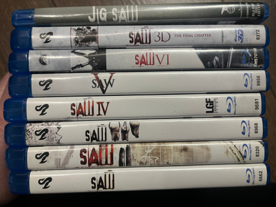 Saw -kokoelma - 8x Blu-ray