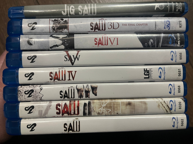 Saw -kokoelma - 8x Blu-ray