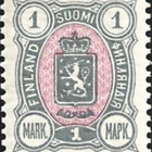 1889 Vaak 1 mk vaal.oliv.harm/vaal.anil.pun ** LaPe 32 ccc A - pikkukuva 1