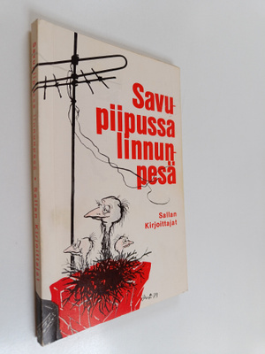 Savupiipussa linnunpesä