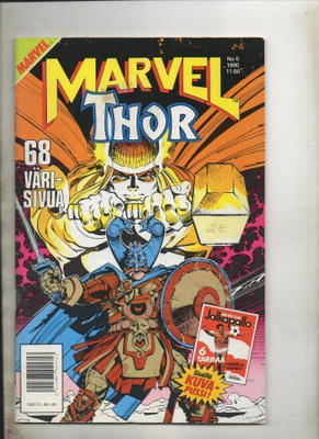 Marvel Thor n:o 5 1990   68 värisivua.