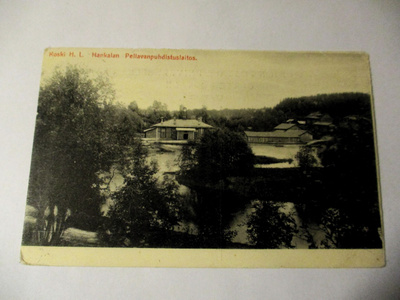 Koski H.l. Hankalan pellavanpuhdistuslaitos - 1912