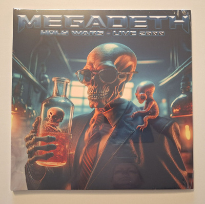 Megadeth – Holy Wars - Live 2000 LP Red / Black Splatter GF