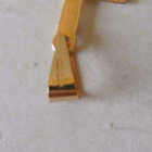 14 karaatin kultainen risti 26mm - pikkukuva 5