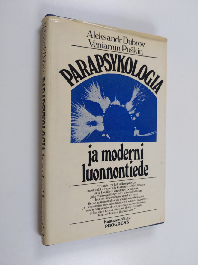 Aleksandr Dubrov : Parapsykologia ja moderni luonnontiede