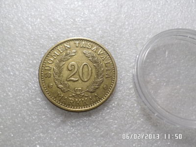 20 mk 1939 , kl 9 kulkematon ,
