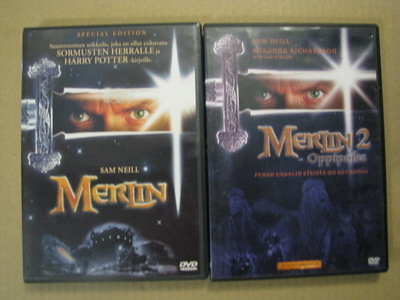 MERLIN 1 & 2 ( sam neil )