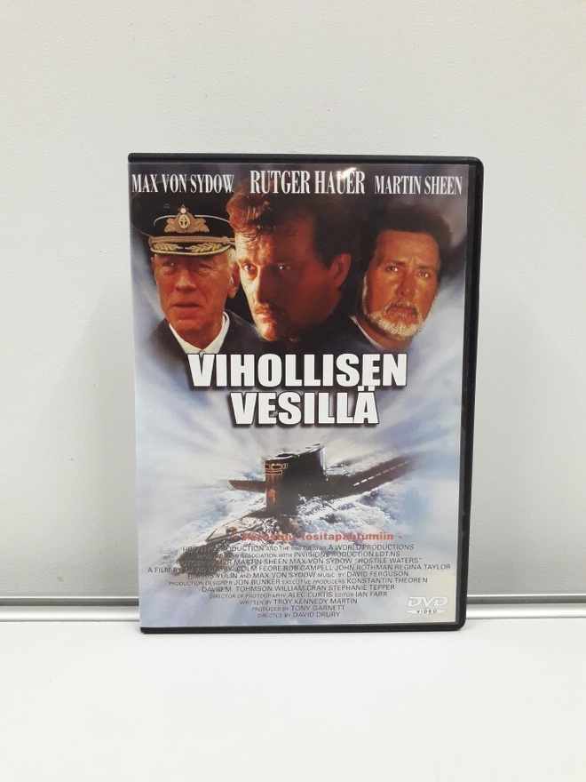 Vihollisen Vesillä (Hauer, Sheen, Sydow, dvd)