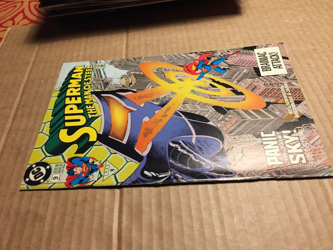 DC SUPERMAN THE MAN OF STEEL 9/1992 HYVÄ
